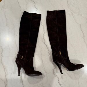 Prada Suede Boots – Brown, EU 39 (US Women’s 9)
